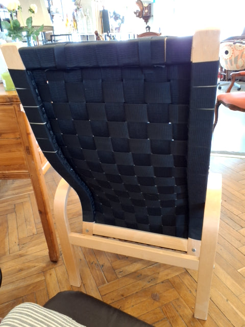 Lænestol med fodskammel